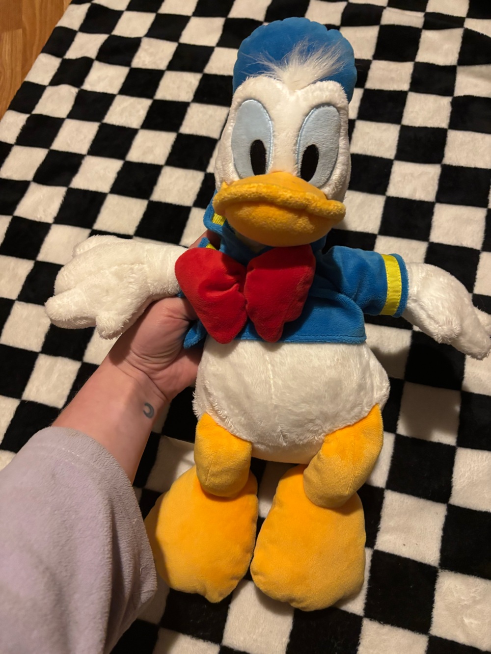Donald Duck Disney store plush